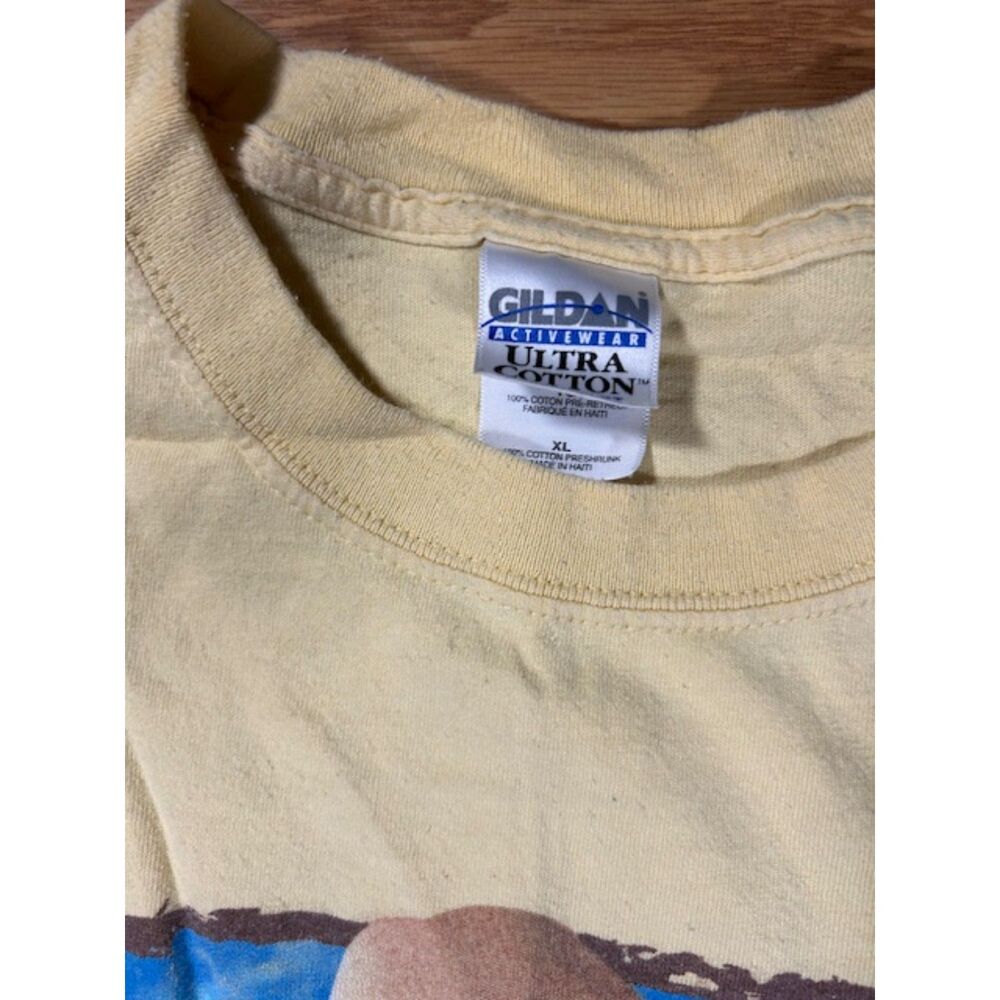 Kenny Chesney concert tee - 2004 tour - yellow - Size XL unisex - Picture 5 of 6